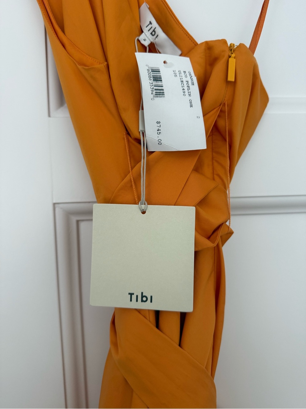 Tibi One Shoulder Dress - Picture 4 of 4
